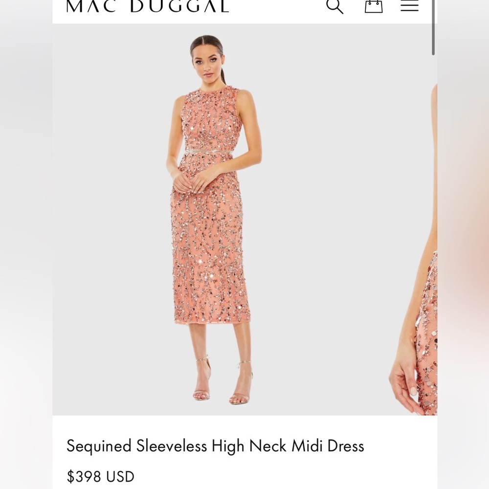 Mac duggal dress